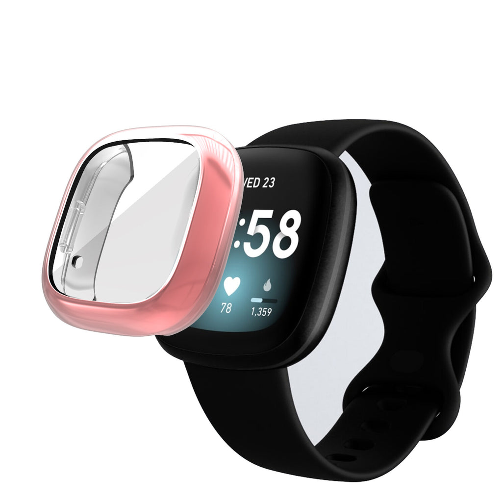 for Fitbit Versa 3 / Sense Screen Protector TPU Case Watch Full Cover 360 Shell - product image 4