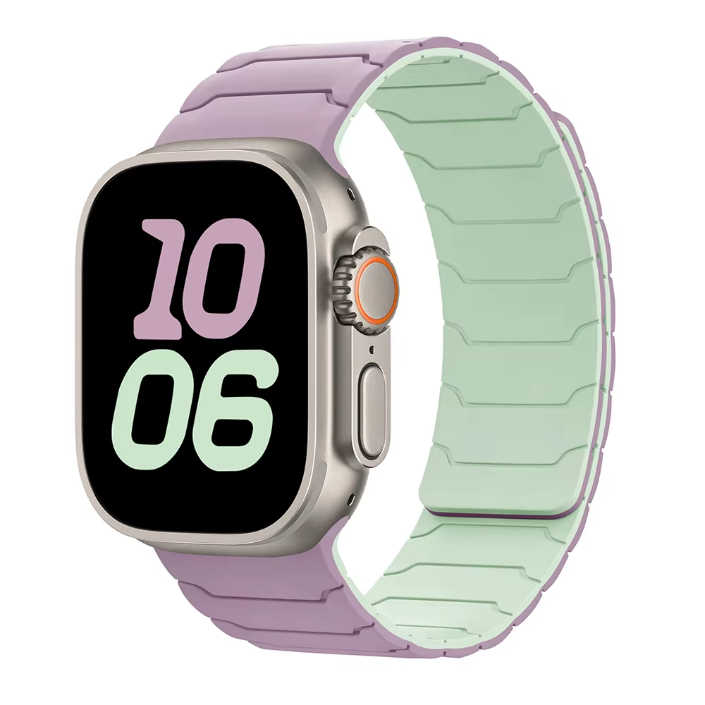 Magnetic Silicone Strap Band for Apple Watch Series 11 10 9 8 7 6 5 SE Ultra - product image 34