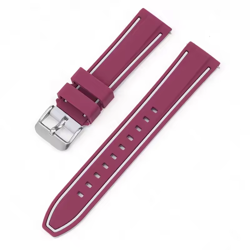 Samsung Galaxy Watch Strap Silicone 20mm / 22mm Premium Sports Band Dual Colour - product image 17