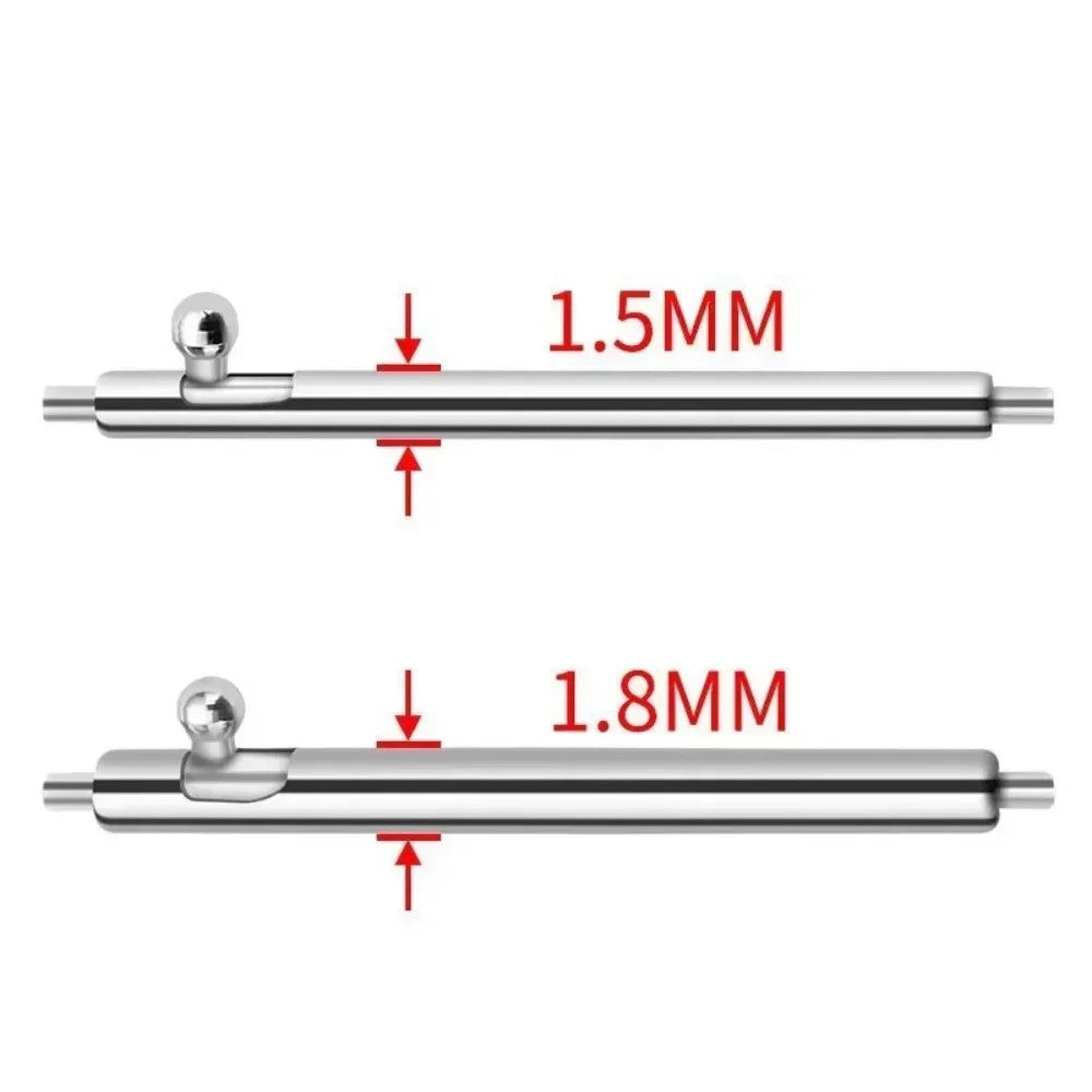 2 × Quick Release Spring Pins Bars 12mm-24mm for Watch Straps Smartwatch 1.5 / 1.8 - product image 6