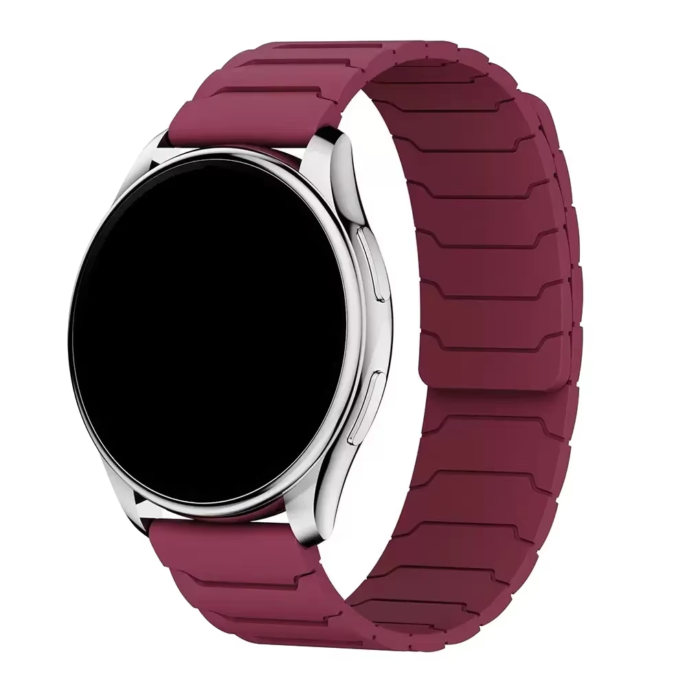 Magnetic Watch Strap 20mm 22mm Silicone Sport Band Black Blue Pink Quick Release - product image 14