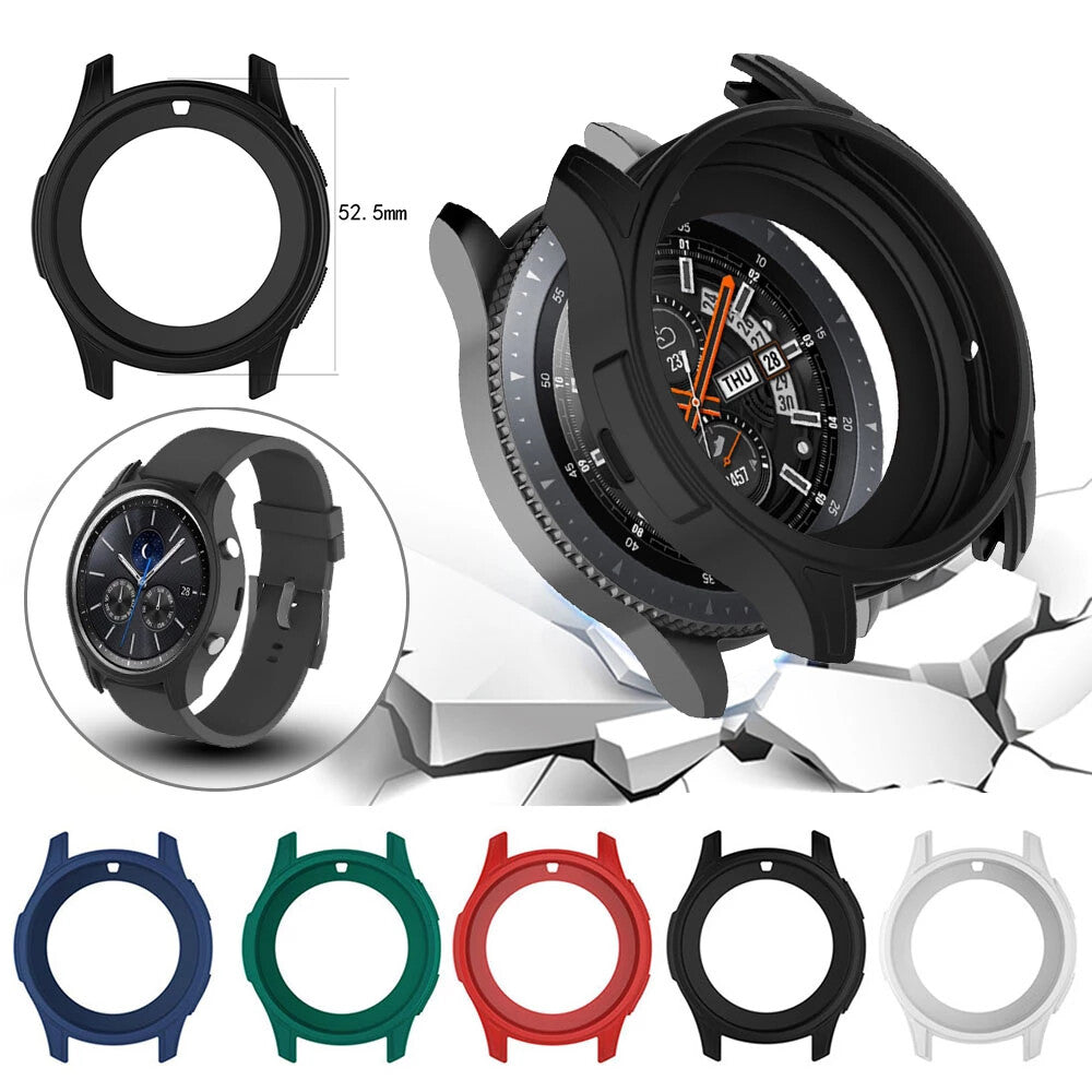 Silicone Case Rubber Bumper Shell for Samsung Galaxy Watch Gear S3 Frontier 46mm - product image 1