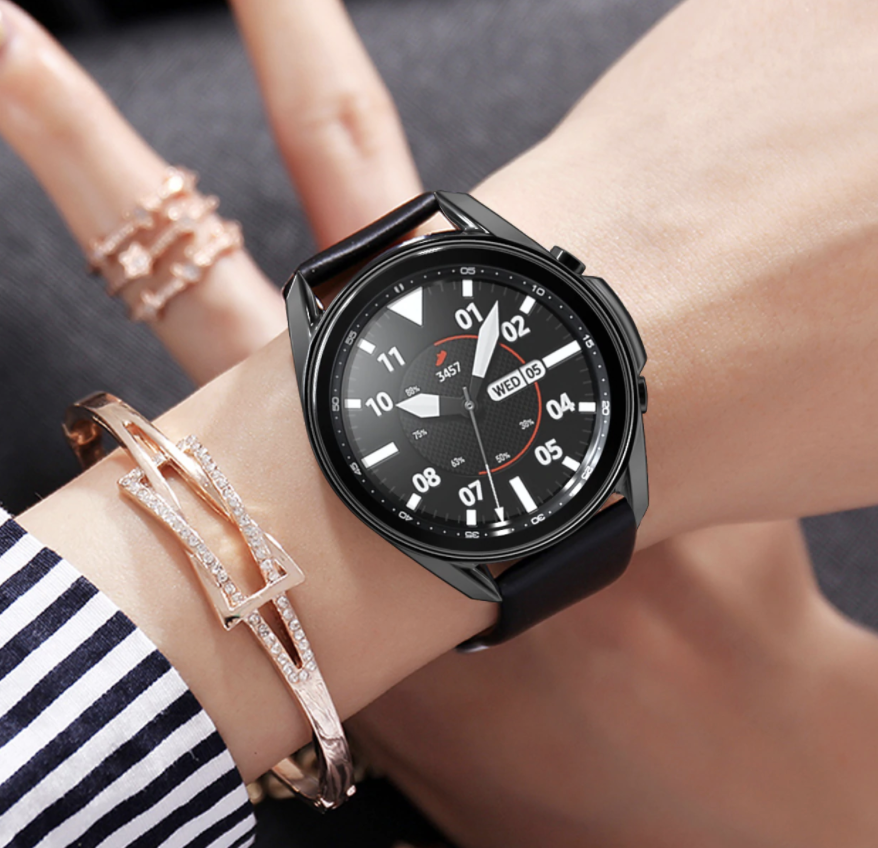 Case for Samsung Galaxy Watch 3 41mm 45mm Cover Glass Screen Protector TPU UK - product image 2