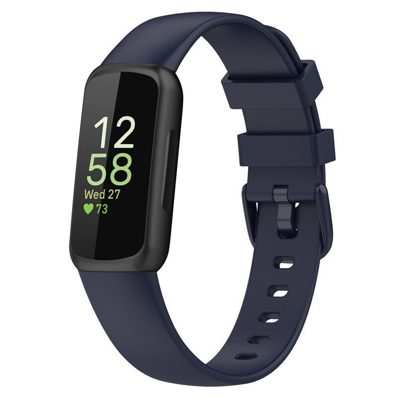 for Fitbit Inspire 3 Watch Strap Silicone Wristband Wrist Band with Metal Buckle - product image 27