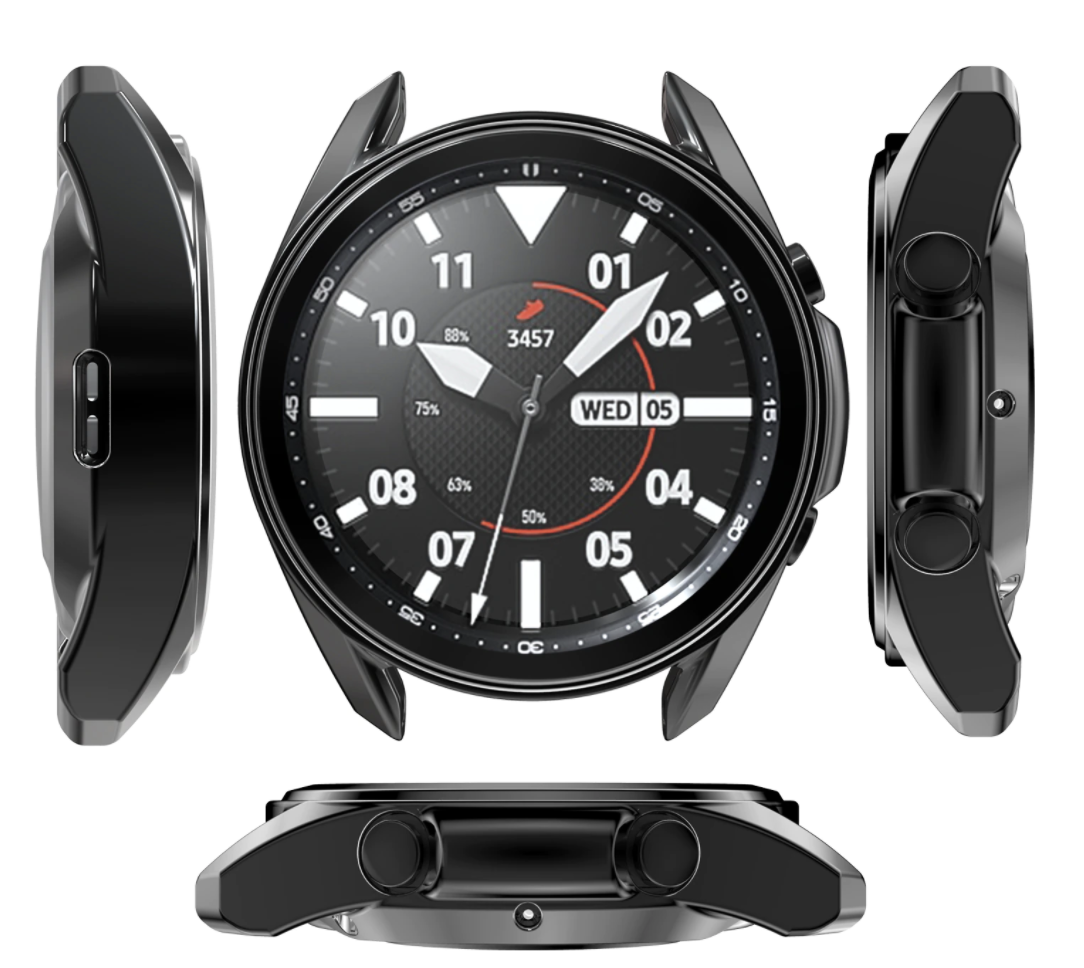 Case for Samsung Galaxy Watch 3 41mm 45mm Cover Glass Screen Protector TPU UK - product image 3