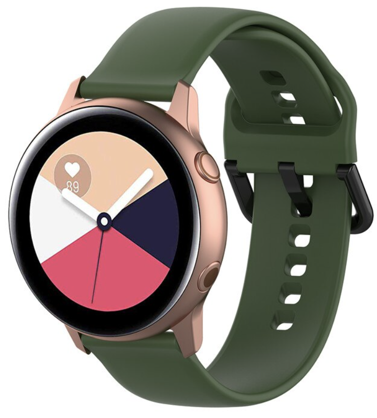 Samsung Galaxy Watch Strap Silicone Sport Band 20mm for 42mm Active 1 2 Gear 2 - product image 14