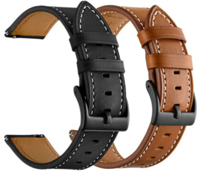 Genuine Leather Watch Strap for Samsung Galaxy Watch 4 5 Classic 42mm 46mm - product image 1