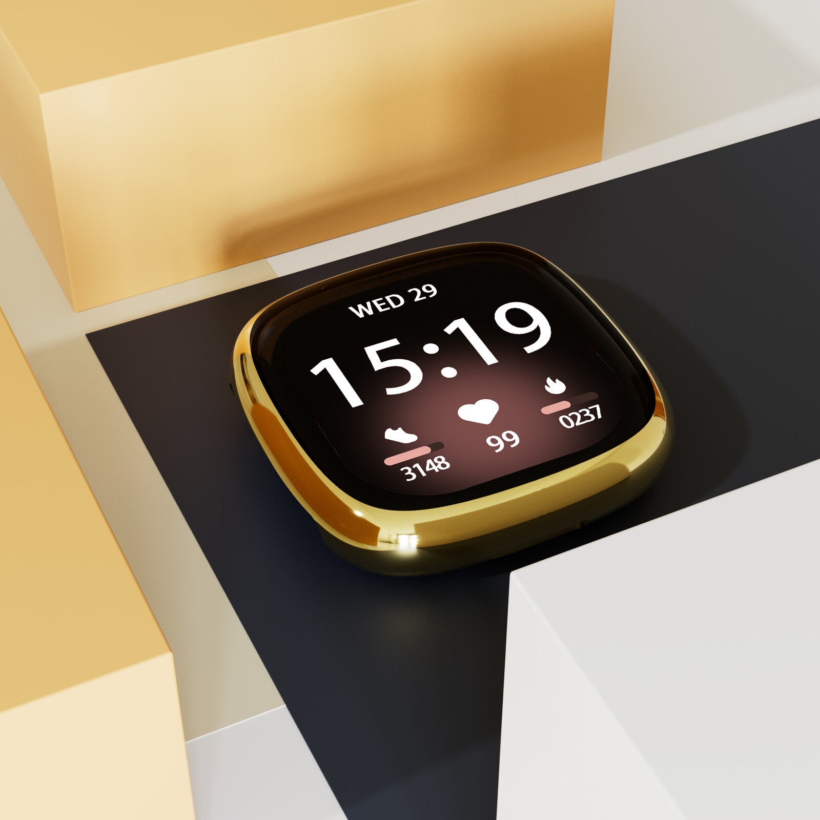 Case for Fitbit Versa 4 TPU Case Full Screen 360° Protector Bumper Shell Cover - product image 5