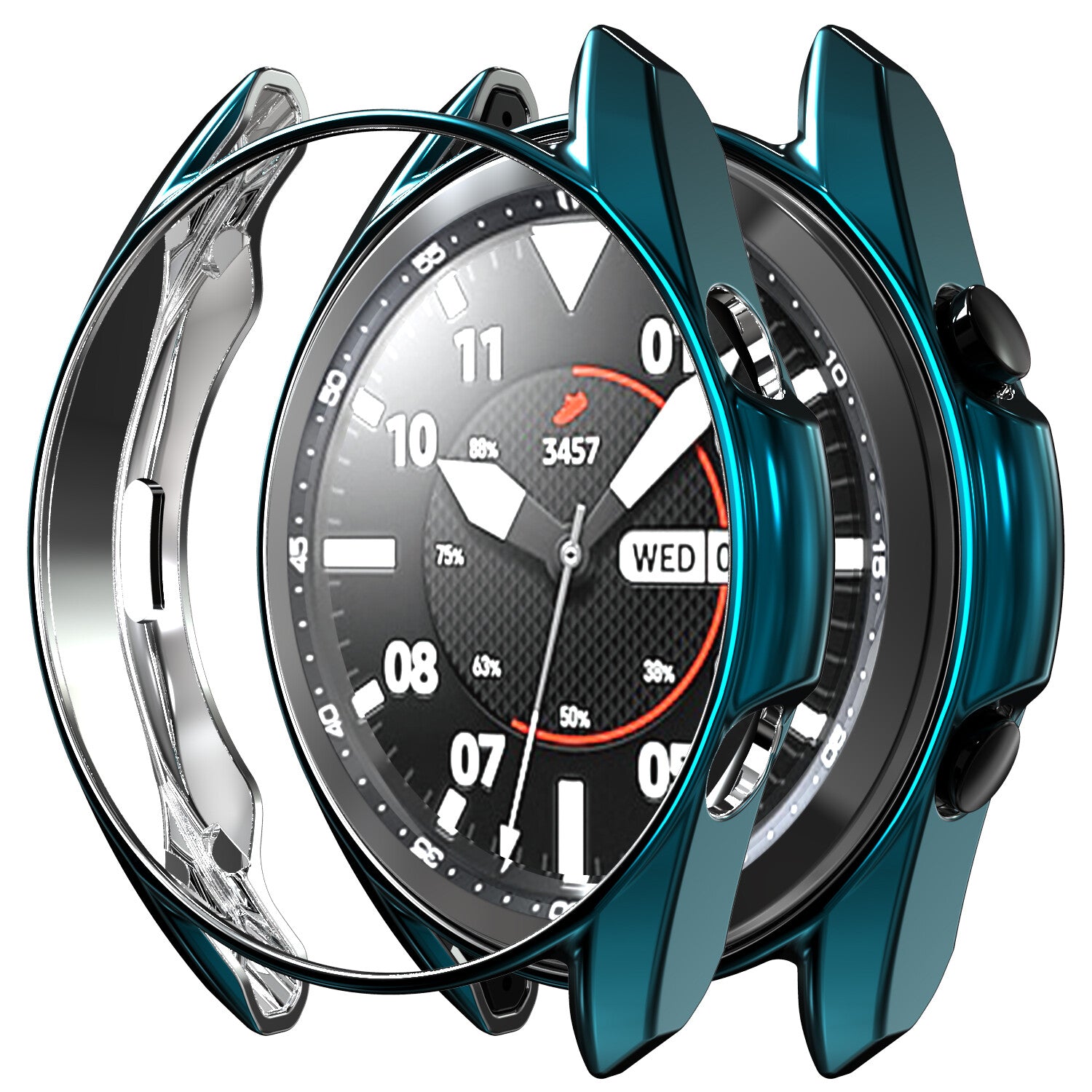 Case for Samsung Galaxy Watch 3 41mm 45mm Cover Glass Screen Protector TPU UK - product image 20